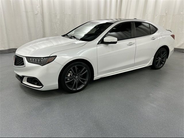 2019 Acura TLX A-Spec Red Leather