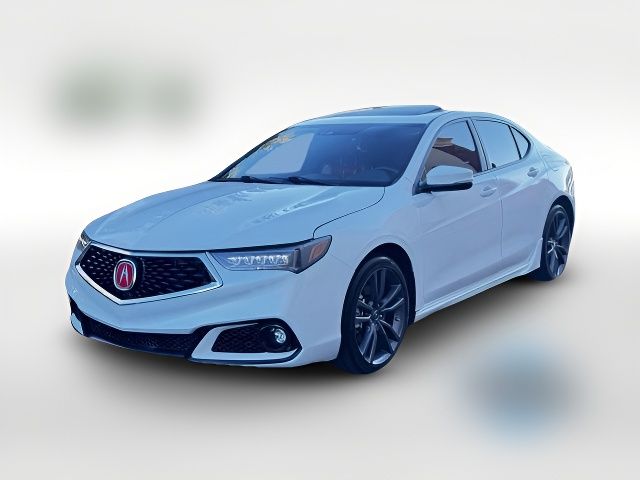 2019 Acura TLX A-Spec Red Leather