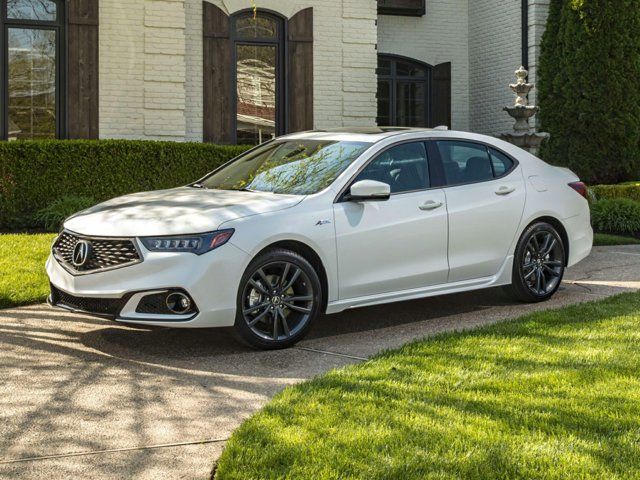 2019 Acura TLX A-Spec Red Leather