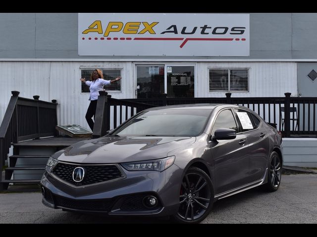 2019 Acura TLX A-Spec Red Leather