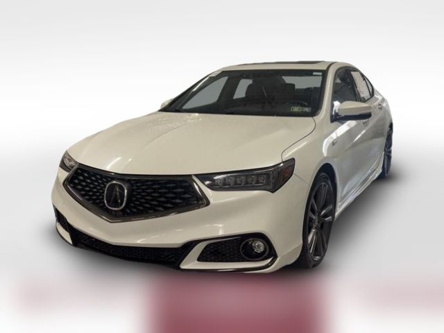 2019 Acura TLX A-Spec Red Leather