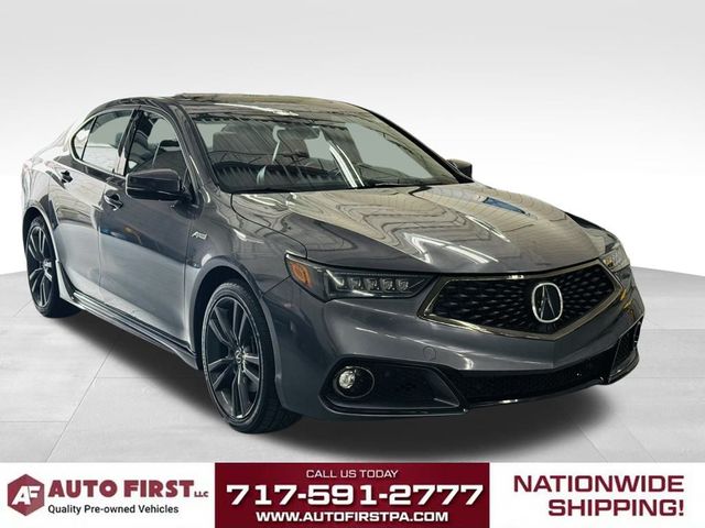 2019 Acura TLX A-Spec Red Leather