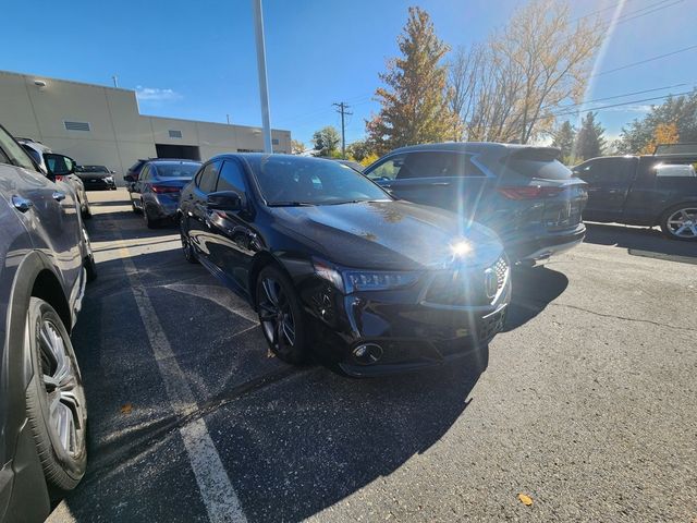 2019 Acura TLX A-Spec Red Leather