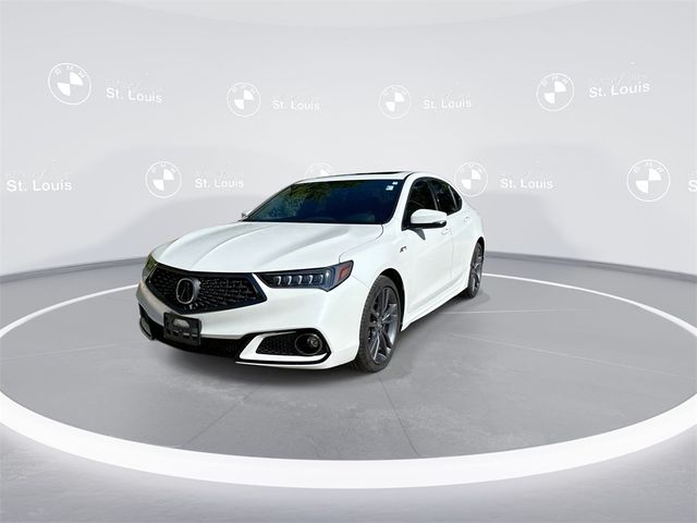 2019 Acura TLX A-Spec Red Leather