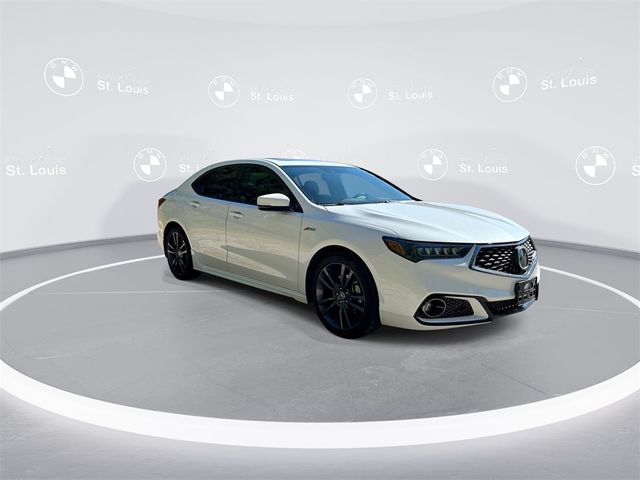 2019 Acura TLX A-Spec Red Leather