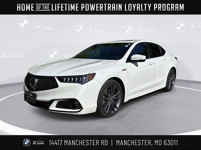 2019 Acura TLX A-Spec Red Leather