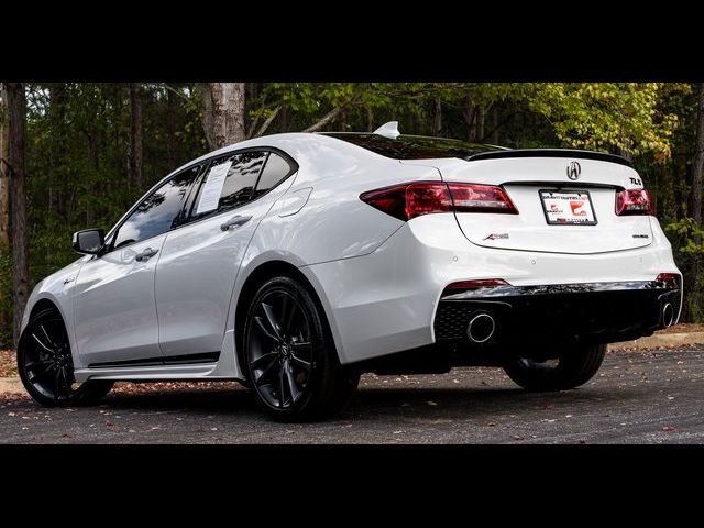 2019 Acura TLX A-Spec Red Leather