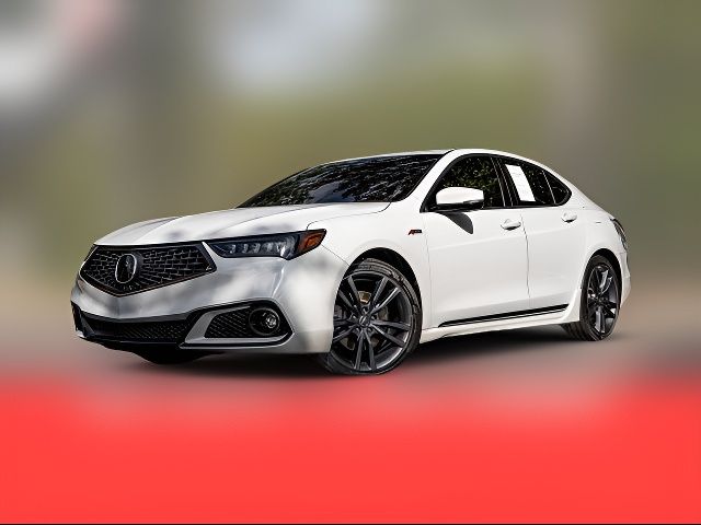 2019 Acura TLX A-Spec Red Leather