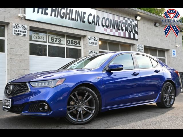 2019 Acura TLX A-Spec Red Leather