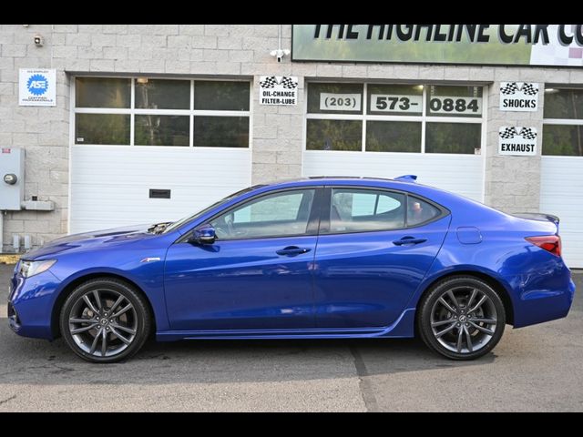 2019 Acura TLX A-Spec Red Leather