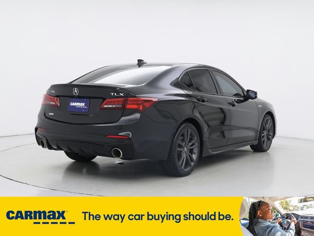 2019 Acura TLX A-Spec Red Leather
