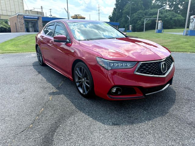 2019 Acura TLX A-Spec Red Leather