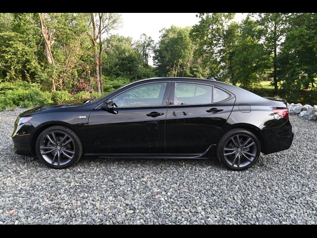 2019 Acura TLX A-Spec Red Leather