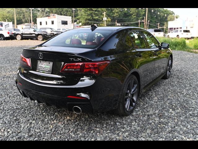 2019 Acura TLX A-Spec Red Leather