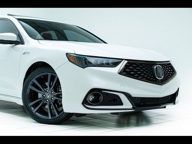 2019 Acura TLX A-Spec Red Leather