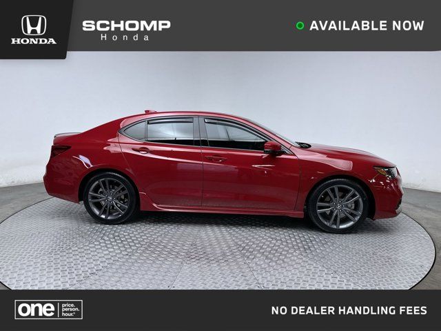 2019 Acura TLX A-Spec Red Leather