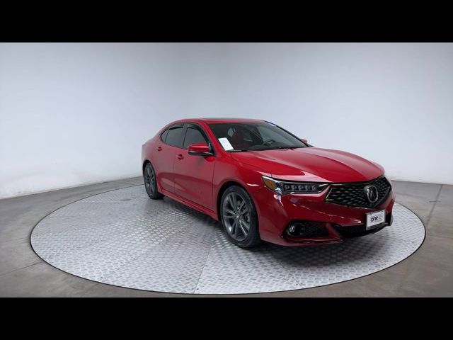 2019 Acura TLX A-Spec Red Leather