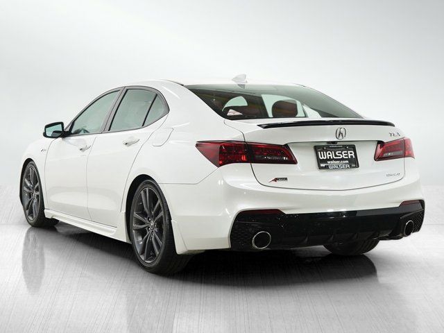 2019 Acura TLX A-Spec Red Leather