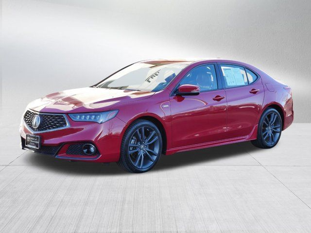 2019 Acura TLX A-Spec Red Leather