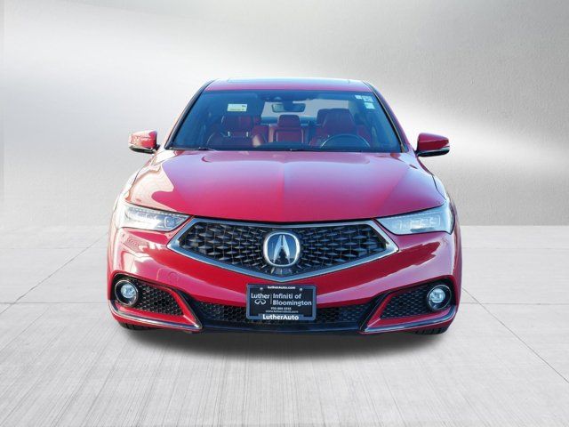 2019 Acura TLX A-Spec Red Leather