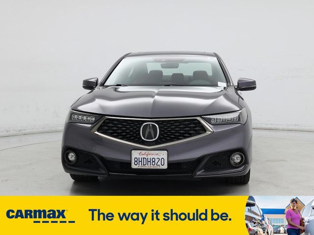 2019 Acura TLX A-Spec Red Leather