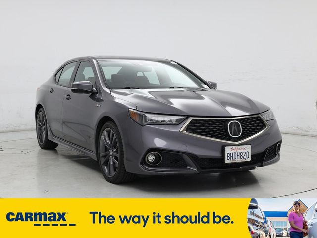 2019 Acura TLX A-Spec Red Leather