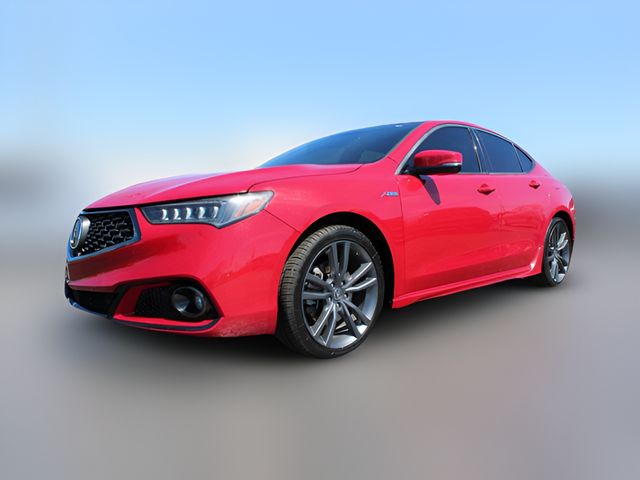 2019 Acura TLX A-Spec Red Leather