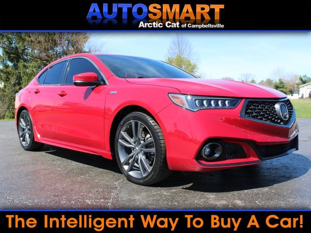2019 Acura TLX A-Spec Red Leather