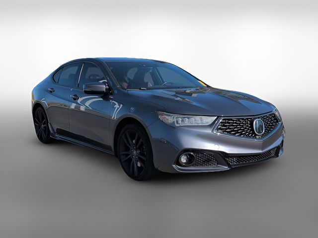 2019 Acura TLX A-Spec Red Leather