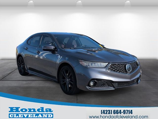 2019 Acura TLX A-Spec Red Leather