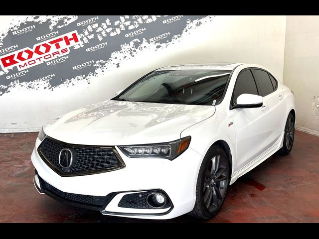 2019 Acura TLX A-Spec Red Leather