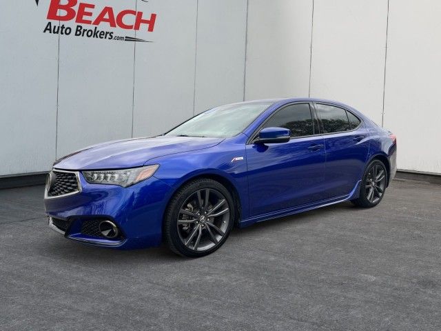 2019 Acura TLX A-Spec Red Leather