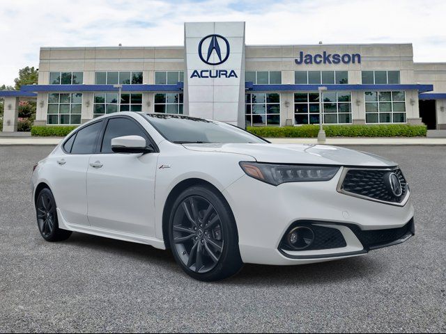 2019 Acura TLX A-Spec Red Leather