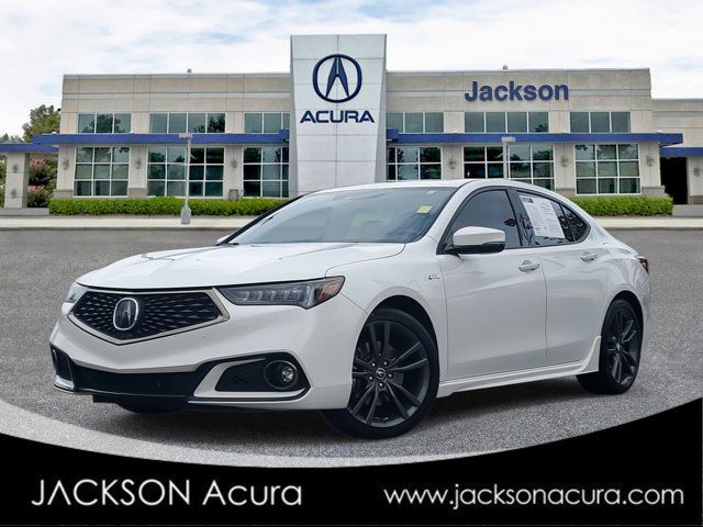 2019 Acura TLX A-Spec Red Leather