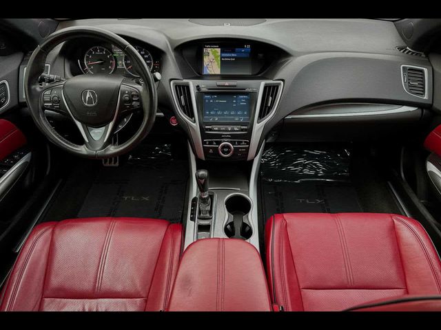 2019 Acura TLX A-Spec Red Leather