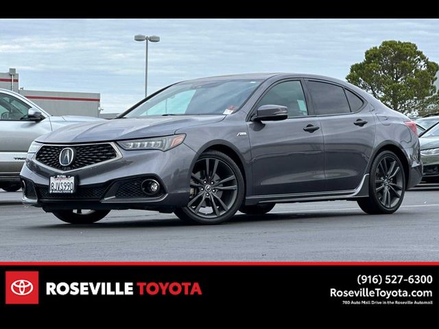 2019 Acura TLX A-Spec Red Leather