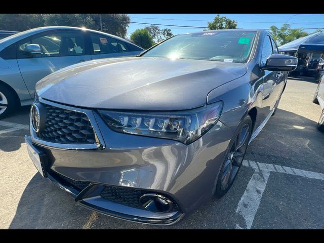 2019 Acura TLX A-Spec Red Leather