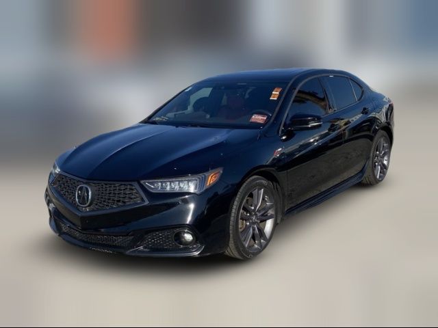 2019 Acura TLX A-Spec Red Leather