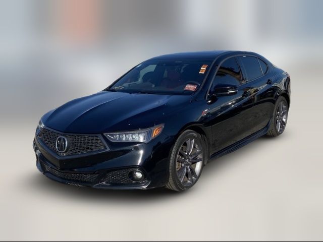 2019 Acura TLX A-Spec Red Leather