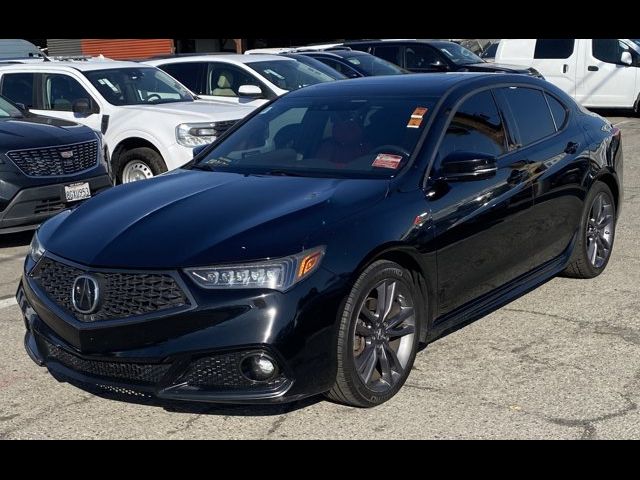 2019 Acura TLX A-Spec Red Leather