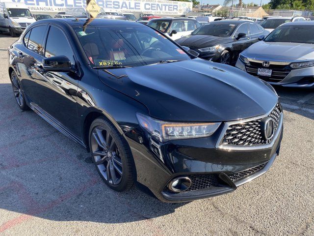 2019 Acura TLX A-Spec Red Leather