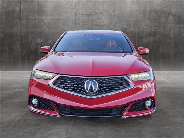 2019 Acura TLX A-Spec Red Leather