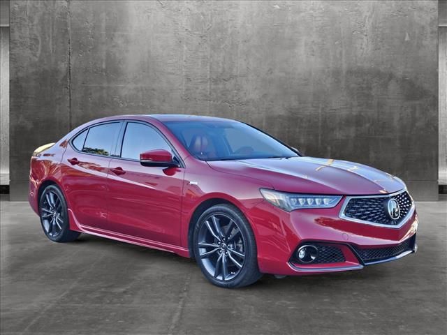 2019 Acura TLX A-Spec Red Leather