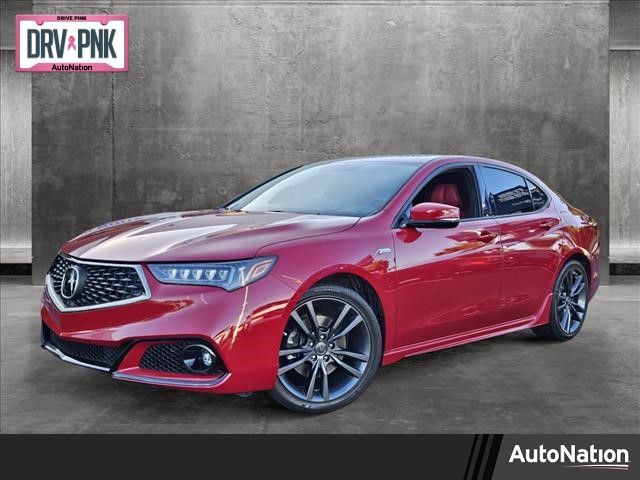 2019 Acura TLX A-Spec Red Leather