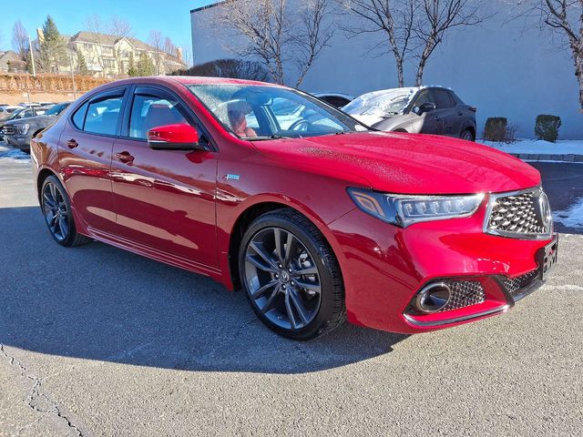 2019 Acura TLX A-Spec Red Leather