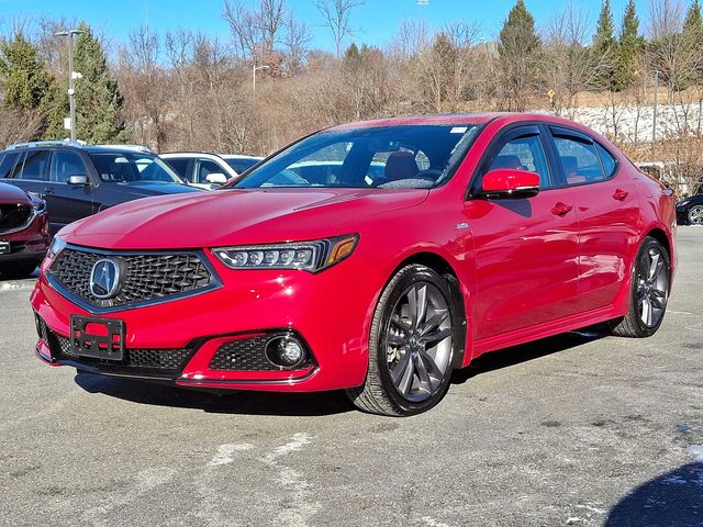 2019 Acura TLX A-Spec Red Leather