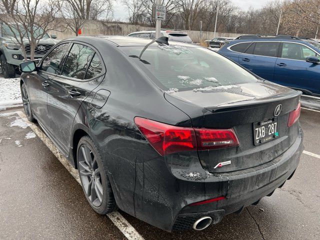 2019 Acura TLX A-Spec Red Leather