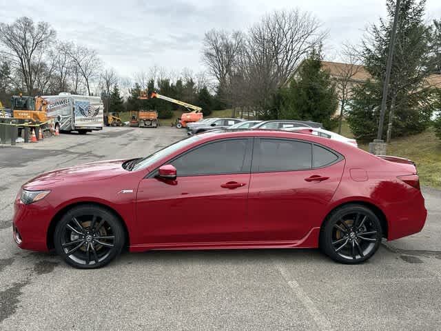 2019 Acura TLX A-Spec Red Leather