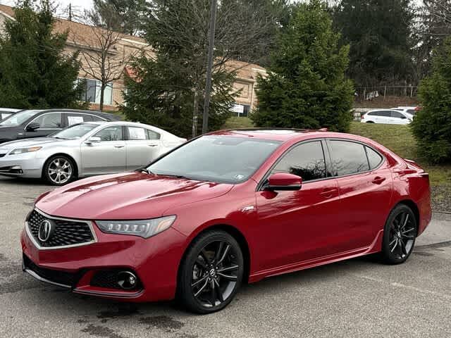 2019 Acura TLX A-Spec Red Leather