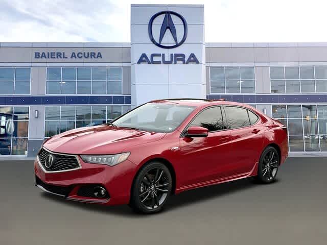 2019 Acura TLX A-Spec Red Leather